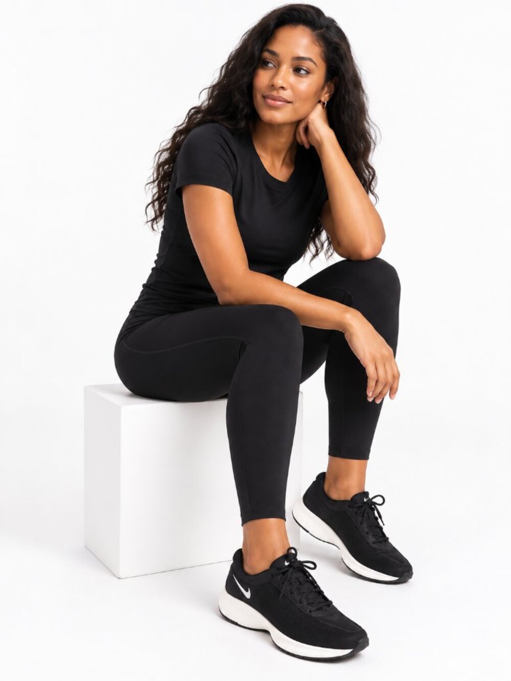 Nike Air Superfly Black/Sail Suede Sneakers – New